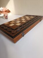 Folding Chess Board 3 in 1: Chess, Checkers and Backgammon - Image 6
