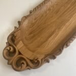 Wooden Steak Plate, Serving Board, Food Safe, Premium Oak Wood, Individual Serving Boards, Meat Board, Personalized Tray, Gift Father's Day - Image 6