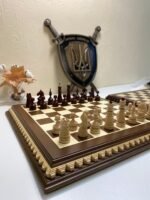 Classic Chess set: Chess Board "Royal Сlassic" + pieces "Classic Luxe" - Image 6