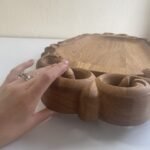 Wooden Steak Plate, Serving Board, Food Safe, Premium Oak Wood, Individual Serving Boards, Meat Board, Personalized Tray, Gift Father's Day - Image 8