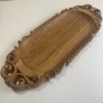 Wooden Steak Plate, Serving Board, Food Safe, Premium Oak Wood, Individual Serving Boards, Meat Board, Personalized Tray, Gift Father's Day - Image 9