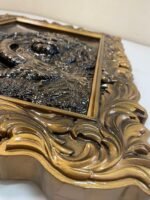 Wooden carved Panel "Lion Strength", Decor, wall decor , handmade, ash wood premium, art living room, Birthday Annyversary Gift for Dad - Image 6