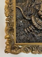 Wooden carved Panel "Lion Strength", Decor, wall decor , handmade, ash wood premium, art living room, Birthday Annyversary Gift for Dad - Image 7