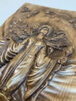 Wooden Decor "Forest Fairy ", carved wall panel , handmade, wall hanging, art living room, Birthday Gift for Mother, Wife, daughter - Image 4