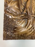 Wooden Decor "Forest Fairy ", carved wall panel , handmade, wall hanging, art living room, Birthday Gift for Mother, Wife, daughter - Image 7