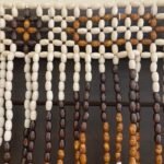 Wooden Beaded Curtain, Wood blinds for door/window, Beaded decor rooms, terrace - Image 5