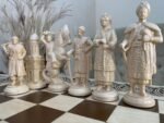 Chess Set: Chess Table “Waves of Aspiration” + chess pieces "Cossacks & Armed Forces of Ukraine" - Image 8