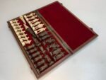 Chess Set: Folding Chess Board with Velvet-lined Storage + pieces "Armed Forces of Ukraine" / "Cossacks" - Image 8