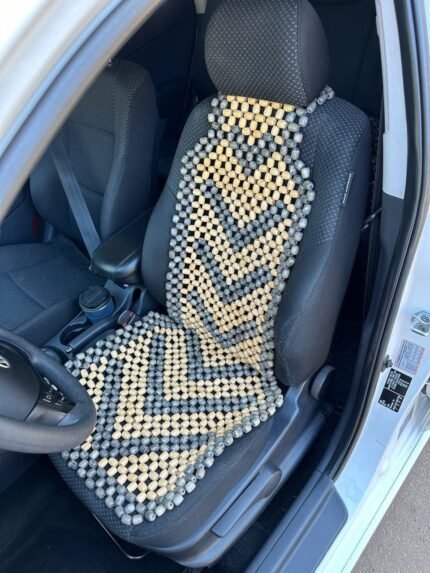 Car seat massager, Car cape Back massager, Car wood cover Buttocks massage , Car seat cover for Husband, BoyFriend, Dad Annyversary