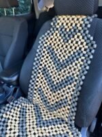 Car seat cover - Seat Beads For Driving & Massager Cover - Image 3