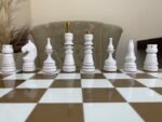 Chess Pieces "Classic Luxe" Gold | White color - Image 6