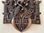 Coat of arms of Ukraine, Ukrainian Trident, national symbol, "Glory to Ukraine" from ash wood, wooden Wall decor, Trizub, Gift Hand made - Image 3
