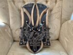 Ukrainian Trident, engraving"Glory to Ukraine/AFU" from ash wood with Black patina,Coat of arms of Ukraine,wooden Wall decor,Trizub for gift - Image 7