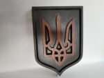 Panel Coat of arms of Ukraine. Trident. Ukrainian Tryzub. Wall Decor. Handmade wood carved , ukrainian wall decor - Image 8