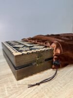 Chessboard Case Bag, Velor Case, Thick Chessboard Case, Chess Storage Bag, Fabric Chess Bag, Chessboard Storage Bag chess, Personalized bag - Image 3