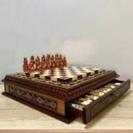 Chessboard Case Bag, Felt Chess Case, Thick Chessboard Case, Chess Storage, Felt Bag , Hand Made , Fabric Bag , chess cover bag, For Men - Image 9