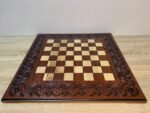 Wooden Chess board "Waves of Aspiration" Handmade and Crafted - Image 3