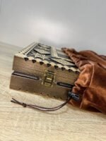 Chessboard Case Bag, Velor Case, Thick Chessboard Case, Chess Storage Bag, Fabric Chess Bag, Chessboard Storage Bag chess, Personalized bag - Image 6