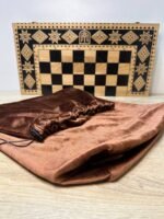 Chessboard Case Bag, Velor Case, Thick Chessboard Case, Chess Storage Bag, Fabric Chess Bag, Chessboard Storage Bag chess, Personalized bag - Image 8