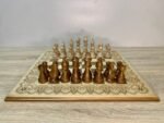Chess Set: Board "Light in the Dark " + chess pieces "Staunton" - Image 3