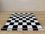 Classic Chess board "Black & White" Premium quality, Super glossy - Image 6