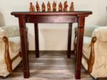 Wooden Chess set: Classic Chess Table with Drawers + chess pieces "Cossacks" & "Game of Thrones" - Image 6