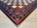 Wooden Chess board "Waves of Aspiration" Handmade and Crafted - Image 7