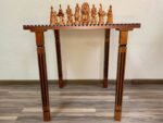 Wooden Chess Set: Chess Table "Star of Life" + pieces "Game of Thrones" - Image 8