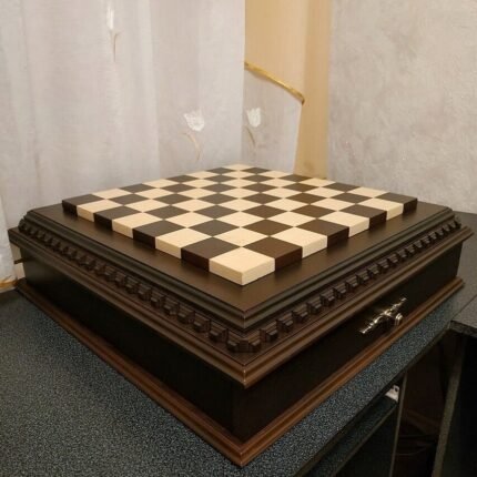 Chess board "Royal Classic" with Two Drawers