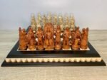 Chess set: Chess Board "Royal Сlassic" + pieces "Knights" / "Game of Thrones" - Image 4