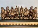 Wooden Chess set: Classic Chess Board + Chess Pieces "Knights" & "Cossacks" - Image 5