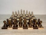 Wooden Chess set: Chess Board + pieces "Staunton" - Image 6