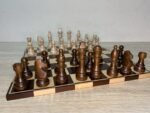 Wooden Chess set: Chess Board + pieces "Staunton" - Image 4