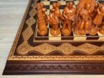 Chess set: Chess Board "Royal Classic" + pieces "Battle of Thrones" / "Knights" - Image 8
