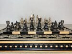 Wooden Chess Set: Board "Bright Art" + Chess pieces "Classic Deluxe" - Image 6