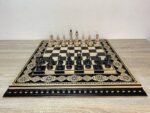 Wooden Chess Set: Board "Bright Art" + Chess pieces "Classic Deluxe" - Image 5