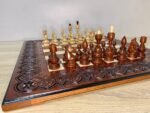 Wooden Chess set: Chess Board + chess pieces "Classic Deluxe" - Image 5