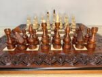 Wooden Chess set: Chess Board + chess pieces "Elite" - Image 6