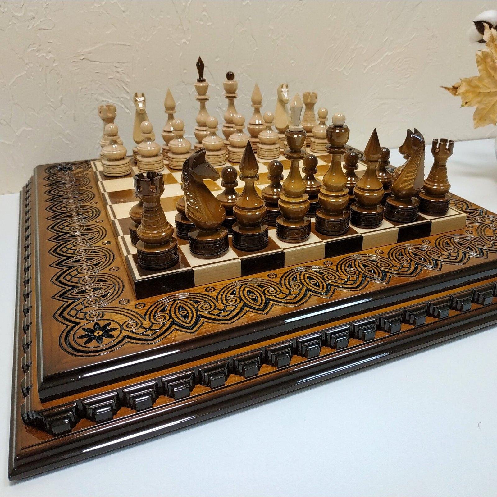il_fullxfull.5769576755_6z4n-scaled-1.jpg Luxury wooden chess set with artisan chess pieces