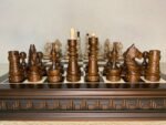 Wooden Chess set: Classic Chess Board + Chess Pieces "Classic Luxe" - Image 8