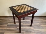 Wooden Сhess Table "Waves of Aspiration" with storage box for chess pieces - Image 8