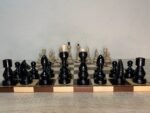 Classic Chess set: Chess board + black pieces "Classic Luxe" - Image 8