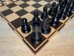 Classic Chess set: Chess board + black pieces "Classic Luxe" - Image 3