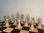 Wooden Chess set: Chess Board + pieces "Staunton" - Image 9