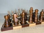 Wooden Chess set: Chess Board + pieces "Staunton" - Image 5
