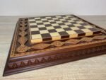 Wooden Chess board "Royal Classic" Decorated with beads - Image 4