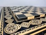 Wooden Chess Board "Bright Art" Decorated with beads - Image 6