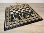 Wooden Chess Set: Board "Bright Art" + Chess pieces "Classic Deluxe" - Image 3