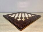 Wooden Chess Board Handmade Ash Wood - Image 2