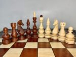 Wooden Chess set: Chess Board + chess pieces "Elite" - Image 8